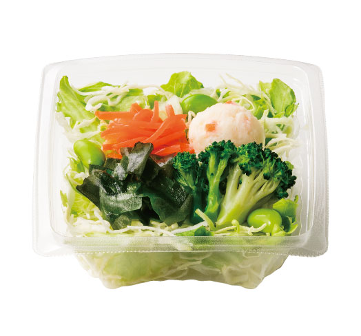お弁当 7品目のミックスサラダ | メニュー | ほっともっと