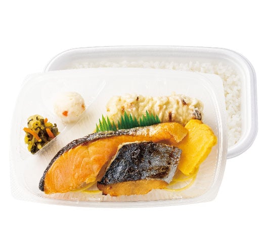 さわらの西京焼き&しゃけ弁当