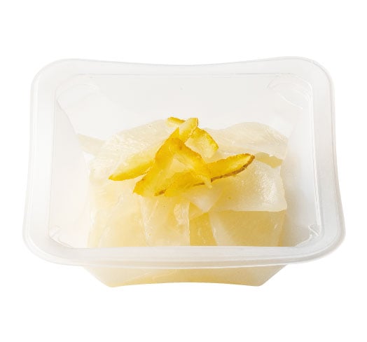 さっぱりゆず大根