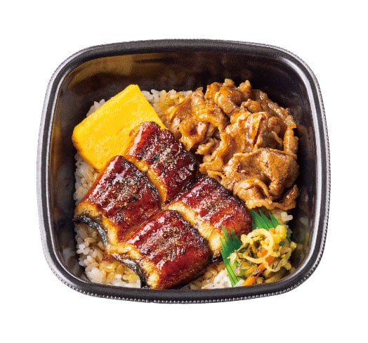 牛すきうな重(2切れ)