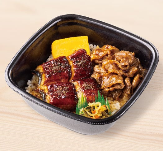 牛すきうな重(2切れ)