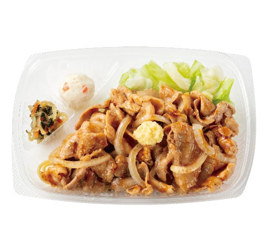 Wしょうが焼き(肉２倍)　おかずのみ