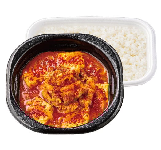 赤の辛旨牛スンドゥブ弁当
