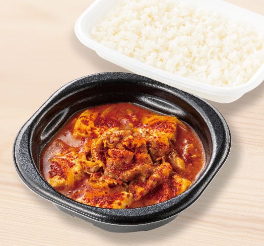 赤の辛旨牛スンドゥブ弁当