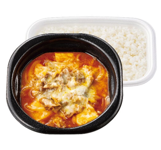 赤のチーズ牛スンドゥブ弁当