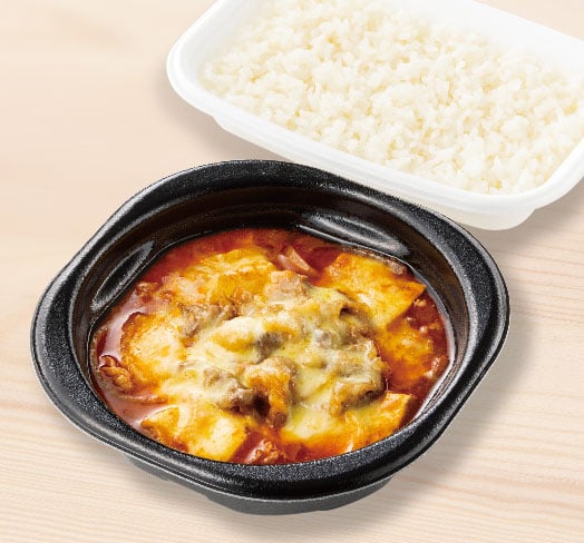 赤のチーズ牛スンドゥブ弁当