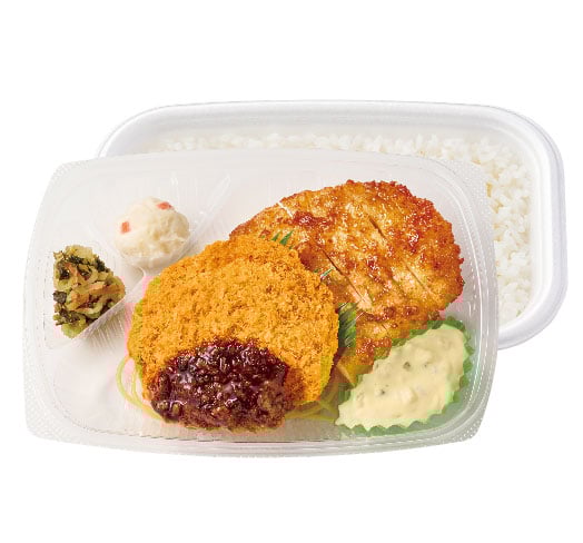 都城メンチ＆ハーフチキン南蛮弁当