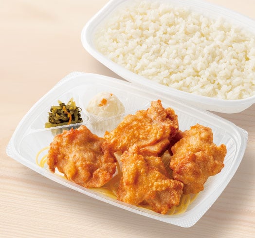 4コ入りから揚弁当