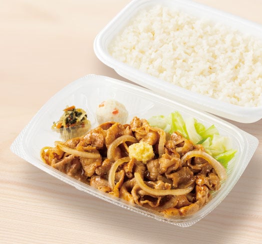 Wしょうが焼き弁当(肉２倍)