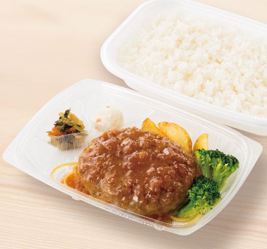 和風オニオンソースハンバーグ弁当