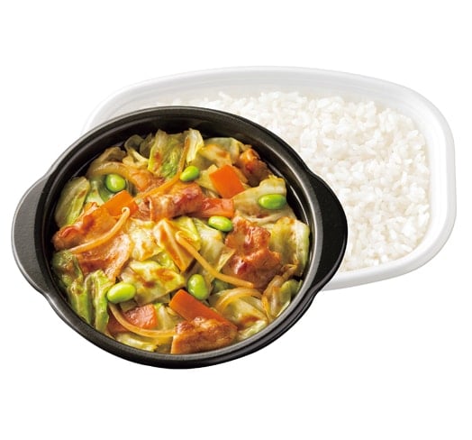 肉野菜炒め弁当