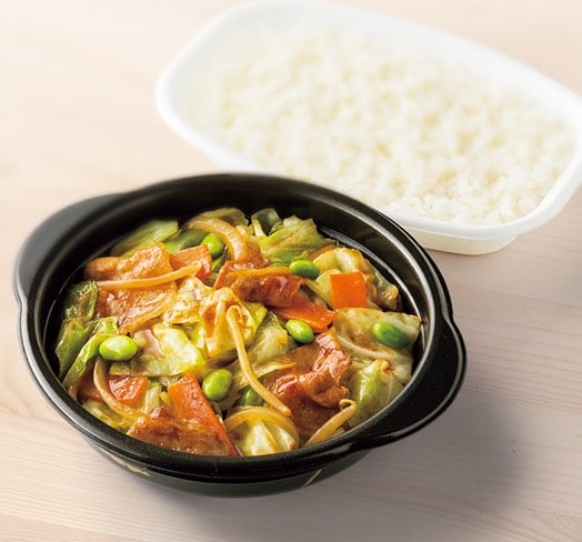 肉野菜炒め弁当