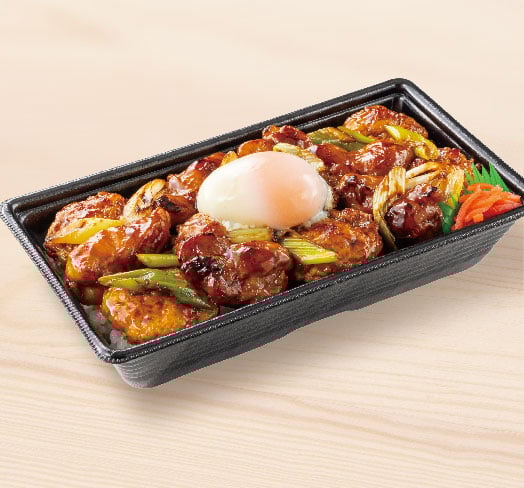 温玉付きW焼鳥つくね重(肉2倍)