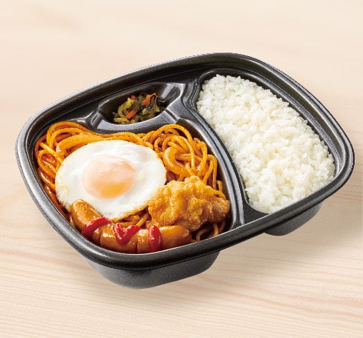 W特製ナポリタン弁当(麺2倍)