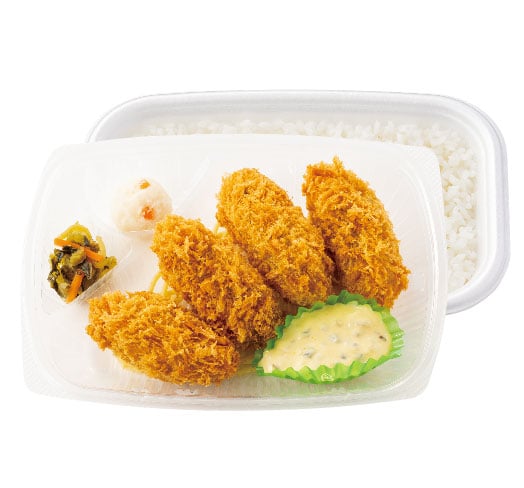 4コ入りカキフライ弁当