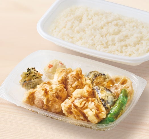 3コ入り とり天弁当