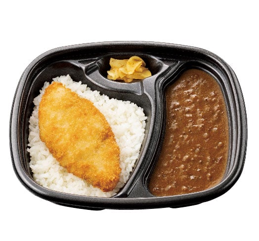 白身フライカレー