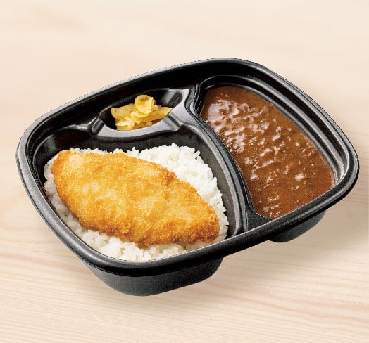 白身フライカレー