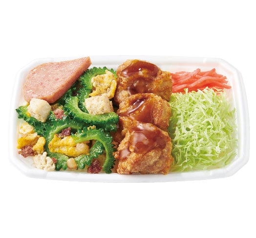ゴーヤーコンビ弁当(照りだれから揚)