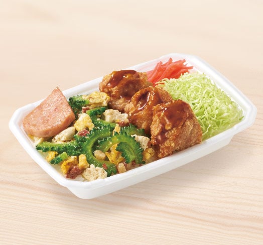 ゴーヤーコンビ弁当(照りだれから揚)
