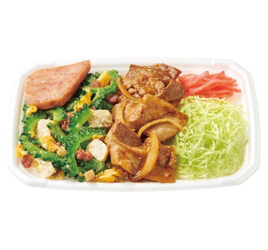 ゴーヤーコンビ弁当(しょうが焼き)