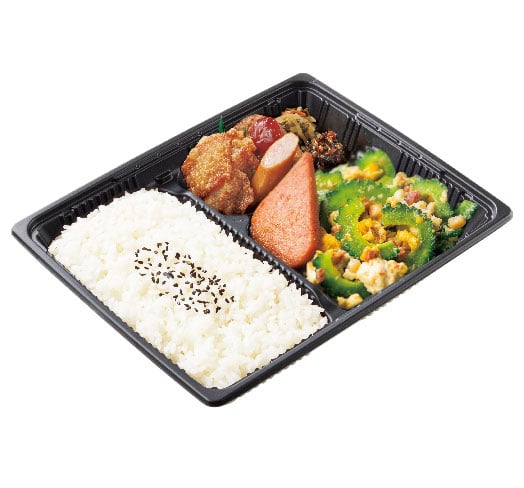 特注ゴーヤーデラックス弁当