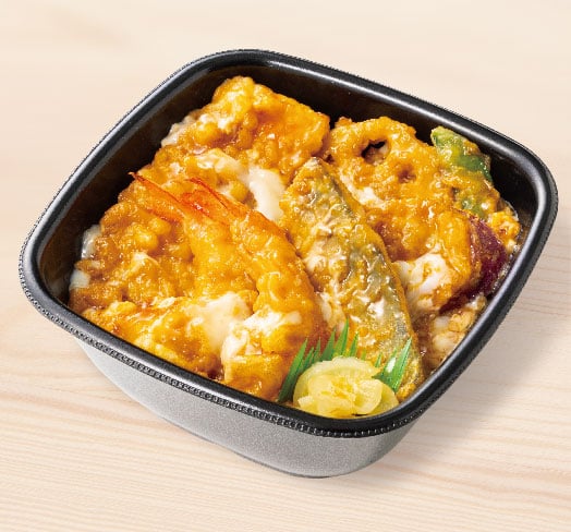 海鮮天とじ丼