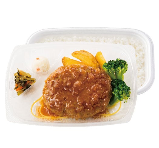 和風オニオンソースハンバーグ弁当