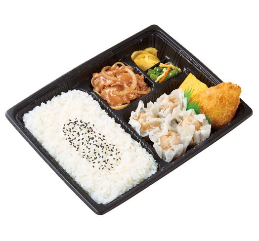 スポーツ弁当　しょうが焼き＆焼売