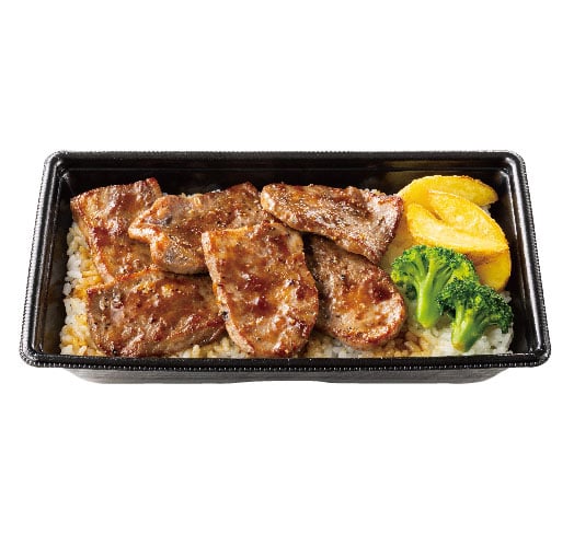 ビーフカットステーキ重