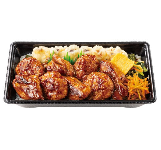 W焼鳥のり弁当(肉2倍)