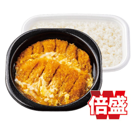 倍盛ロースかつとじ弁当(肉2倍)