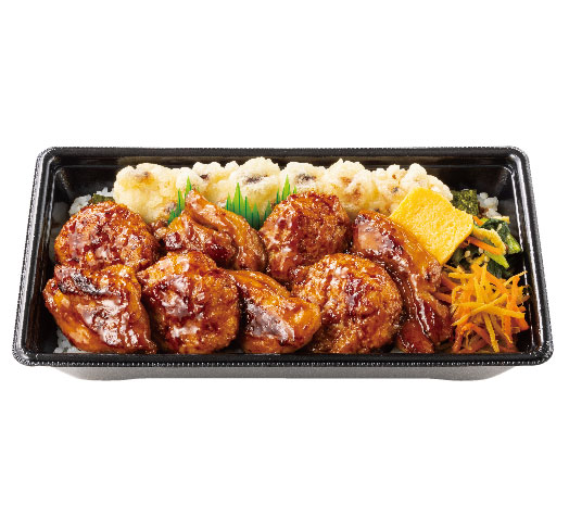 W焼鳥のり弁当(肉2倍)