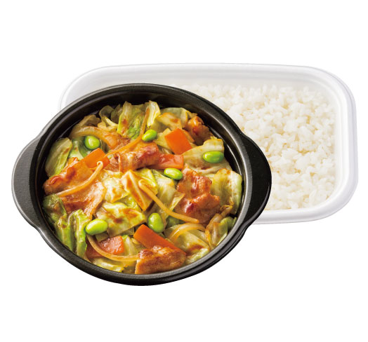 肉野菜炒め弁当