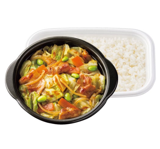 肉野菜炒め弁当