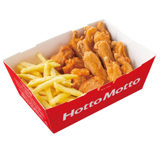 Wチキン＆ポテトBOX(から揚＆手羽から揚＆フライドポテト)