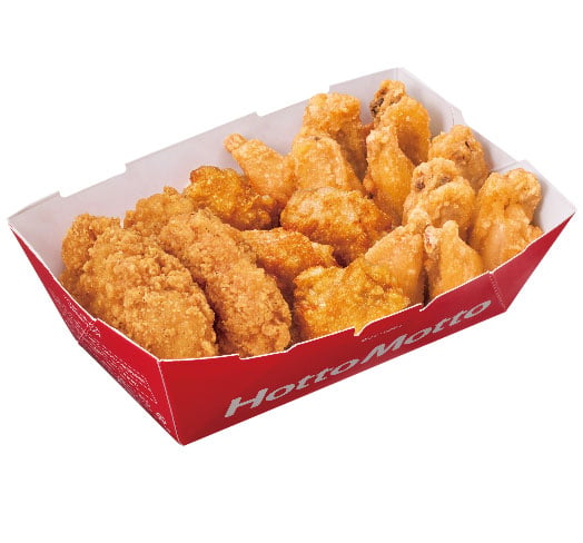 トリプルチキンBOX(から揚＆手羽から揚＆ほっとチキン)
