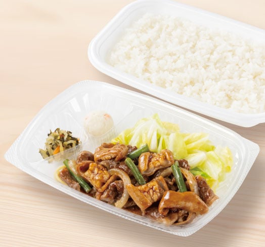 牛カルビ＆ホルモン弁当