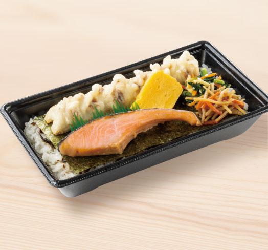 しゃけのり弁当