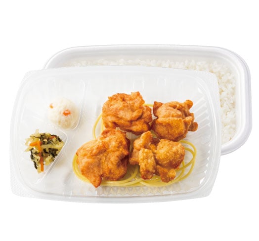 4コ入りから揚弁当