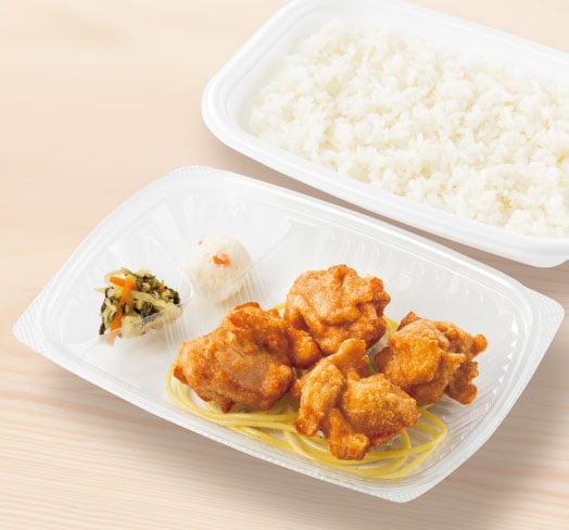 4コ入りから揚弁当