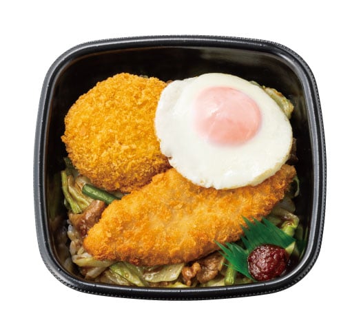 牛キャベ丼(全部のせ)
