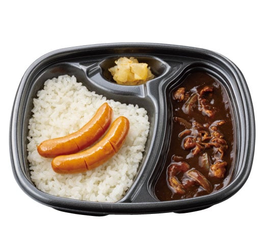プレミアム牛肉黒カレー(ウインナー)