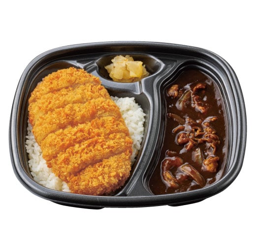プレミアム牛肉黒カレー(ロースカツ)