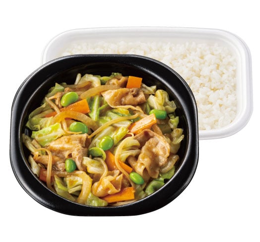 肉野菜炒め弁当