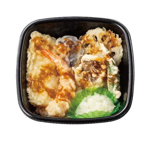 おろし得天丼