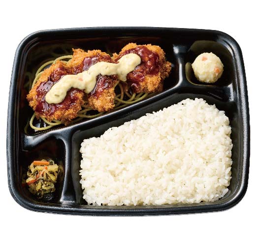 3コ入りとりかつタル弁当