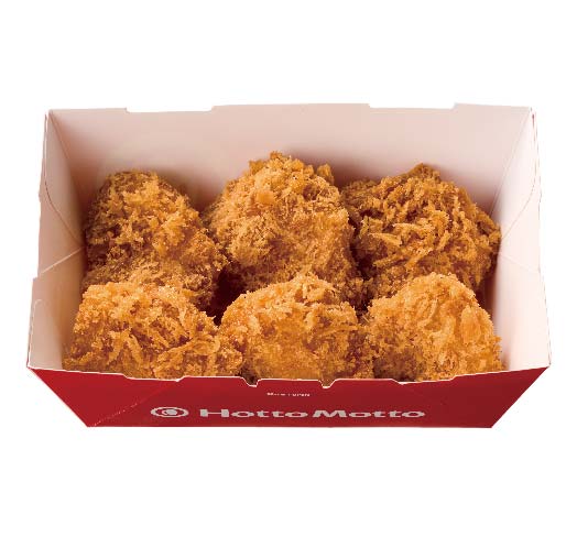 6コ入りとりかつタルBOX