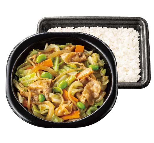 肉野菜炒め弁当