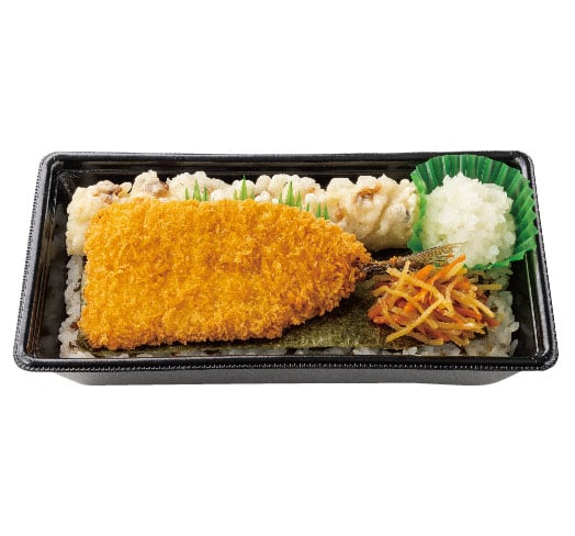 さんまフライのり弁当